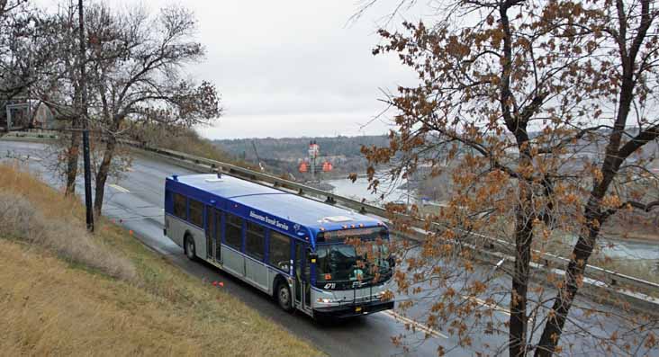Edmonton New Flyer D40LFR 4711